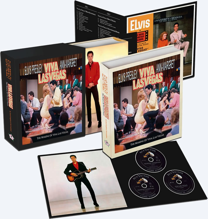 'The Making of Viva Las Vegas' Books and CD Set from FTD.